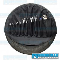 Spare Tire Cover Tool Bag, Black Vinyl