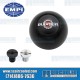 Shifter Knob, Bugpack Logo, Aluminum, Black