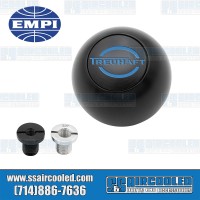 Shifter Knob, Treuhaft Logo, Aluminum, Black