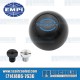 Shifter Knob, Treuhaft Logo, Aluminum, Black