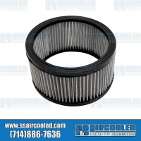 Air Filter Element, 7 x 4-1/2 x 3-1/2in, Oval, Gauze