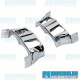 Deflector Tin, Cool Tins, Mounts Under Cylinders, Left & Right, Chrome Deflector Tin, Cool Tins, Mounts Under Cylinders, Left & Right, Chrome