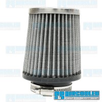 Air Filter Assembly, Stock/ICT/EPC, Round, Gauze, Chrome