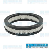 Air Filter Element, 6-3/8 x 1-7/16in, Round, Paper