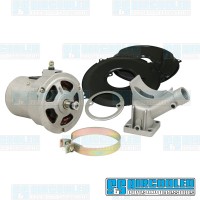 Alternator Kit, 55 Amp Basic Kit, Natural/Black