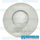 Hub Cap, 5-Lug, Nipple Style w/Holes for Center Cap, Chrome