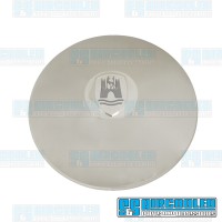 Hub Cap, 5-Lug w/Wolfsburg Logo, Chrome