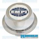 Center Cap, Sprint Star/914 Alloy w/Logo, Tall, Chrome