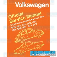 Repair Manual, Bug, Karmann Ghia & Super Beetle 1970-1979