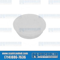 Door Hinge Screw Cover, Upper or Lower, Left or Right, White