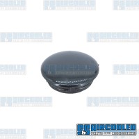 Door Hinge Screw Cover, Upper or Lower, Left or Right, Black