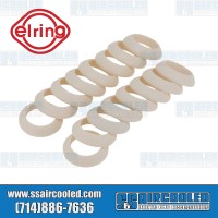 Pushrod Tube Seals, Silicone, 12-1600cc, 40hp