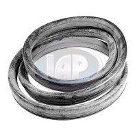 Window Rubber, Quarter Window, Non Pop-Out, American Style,  w/Molding Groove, Left or Right