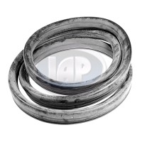 Window Rubber, Quarter Window, Non Pop-Out, American Style, w/Molding Groove, Left or Right