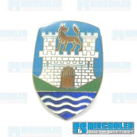 Wolfsburg Crest Hood Badge, 7-Color