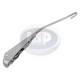 Wiper Arms, Left and Right, Silver
