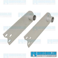Spring Plates, 1-1/4in Collar, 21-3/4in Torsion Bar, Heavy Duty, IRS Axle, Silver
