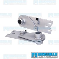 Spring Plates, Adjustable, 1-1/4in Collar, 21-3/4in Torsion Bar, IRS Axle, Silver