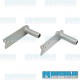 Spring Plates, 6-1/8in Collar, 26-9/16in Torsion Bar, Heavy Duty, IRS Axle, Silver