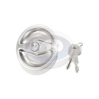 Gas Cap, Locking, Metal