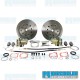 Disc Brake Kit, Rear, 5x130mm/5x4.75in, e-Brake, Cast Brackets