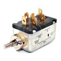 Headlight Switch, 6-Terminal, Push/Pull, 14mm Escutcheon