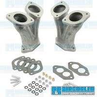Intake Manifold Kit, 36-48mm IDF/DRLA/HPMX, Dual Port, Straight