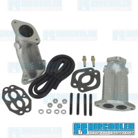 Intake Manifold Kit, 40-44mm Kadron, Dual Port, Straight