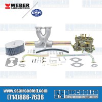 Carburetor Kit, Single 40 IDF w/Air Filter