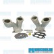 Intake Manifold Kit, 48-51mm IDA/EPC, Dual Port, Offset, Short