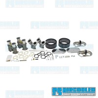 Carburetor Kit, 48mm EPC, Dual, Short Manifolds, Twist Style Linkage w/Air Cleaners