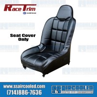 Seat Cover, High-Back, Black Vinyl/Black Vinyl