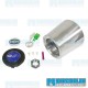 Steering Wheel Adapter, Aluminum w/Horn Button