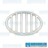 Horn Grill, 6-Bar Style, Left or Right, Aluminum