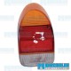 Tail Light Lens, Amber/Red/White, Euro Style, Left