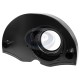 Fan Shroud, 36hp Doghouse, w/Heater, Black