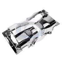 Cylinder Head Tin, Dual Port, Left and Right, Chrome