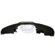 Rear Tin, Pulley, w/o Heat, w/o Pre-Heat, Black