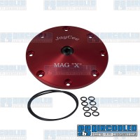 Sump Plate, Mag X-Plate, 8-Bolt, Red