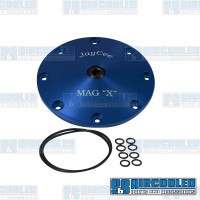 Sump Plate, Mag X-Plate, 8-Bolt, Blue