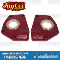 Spring Plate Retainers, For Sway-A-Way Spring Plate, Aluminum, Red