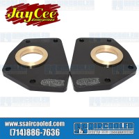 Spring Plate Retainers, For Sway-A-Way Spring Plate, Aluminum, Black