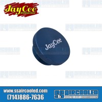 Oil Filler Cap, Aluminum, Blue
