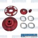 JayCee Enterprises VW Alternator/Generator Pulley, Aluminum, Red, JC-8602-0